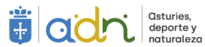 Logo adn. Asturias deporte y naturaleza